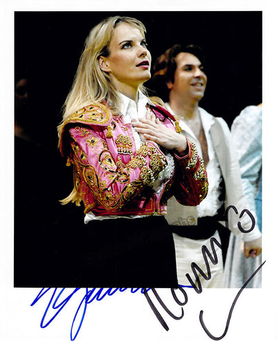 Garanca, Elina - Alagna, Roberto - Double Signed Photographs (Various Autographs)