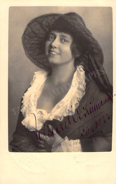 SCHUMANN, Elisabeth