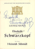 Vienna Opera - Lot of 10 Signed Programs