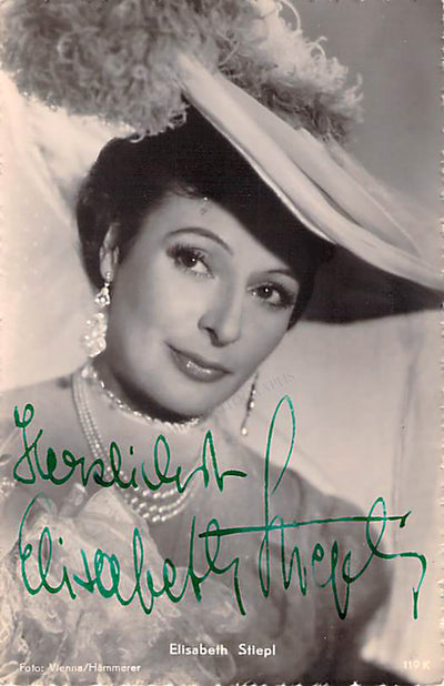 Stiepl, Elisabeth - Signed Photograph
