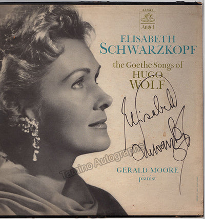 Signed LP Hugo Wolf