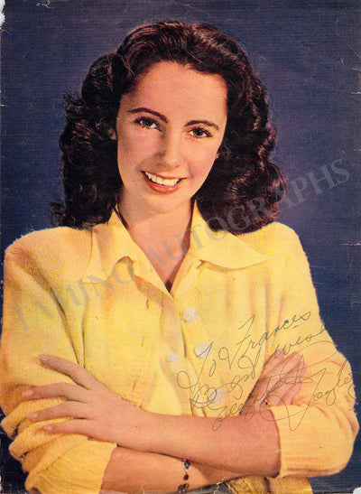 Taylor, Elizabeth - Signed Photograph