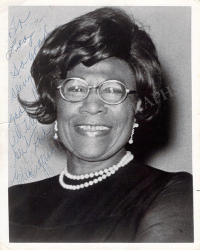 Fitzgerald, Ella - Signed Photograph