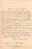 Rougier, Elzeard - Set of 3 Autograph Letters Signed