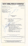 Pianists Signed Program Pages – Lot of 14