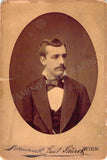 Sauret, Emil - Signed Cabinet Photograph