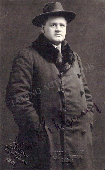 Schipper, Emil - Signed Photograph