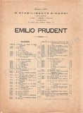 Prudent, Emile - Vintage Lithograph