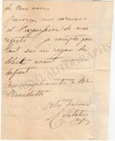 Gaveaux-Sabatier, Émilie - Autograph Letter Signed