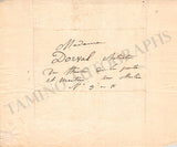 Leverd, Emilie-Jeanne - Autograph Letter Signed