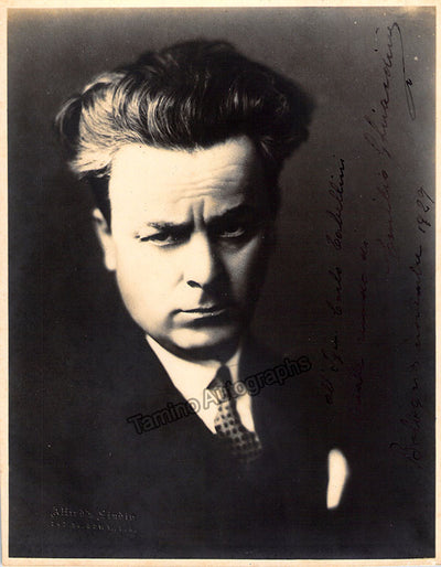 Ghirardini, Emilio - Signed Photograph