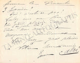 Calve, Emma - Autograph Letter Signed