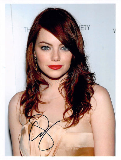 Stone, Emma - Signed Photograph