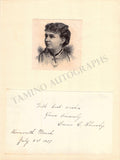 Thursby, Emma - Set of 2 Signed Album Pages