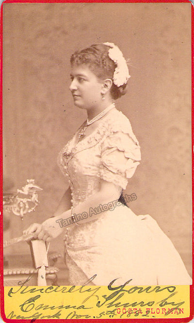 Thursby, Emma - Signed Photograph