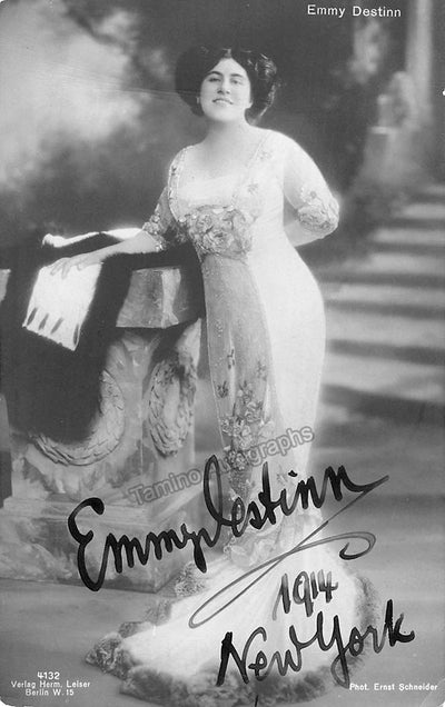 Destinn, Emmy - Signed Photograph