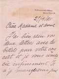 Caruso, Enrico - Autograph Letter Signed 1911