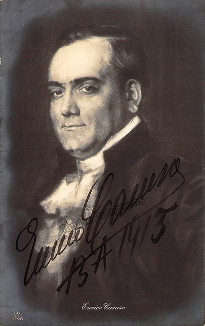 Caruso, Enrico - Signed Photograph 1915