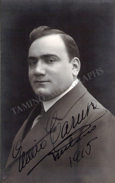 Caruso, Enrico - Signed Photograph 1915