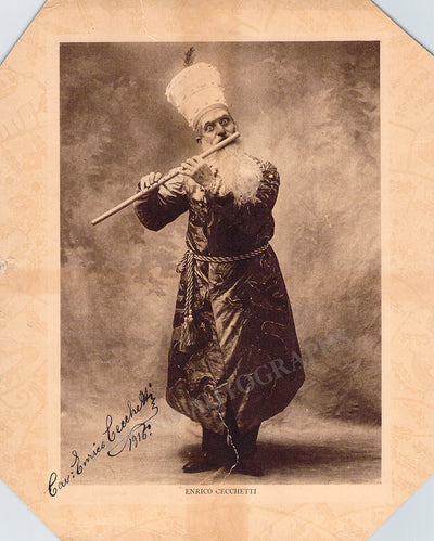 Cecchetti, Enrico - Signed Print 1916