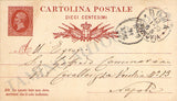 Sarria, Enrico - Autograph Letter Signed on Postcard 1879