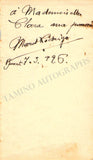 Morini, Erika - Signed Album Page 1926