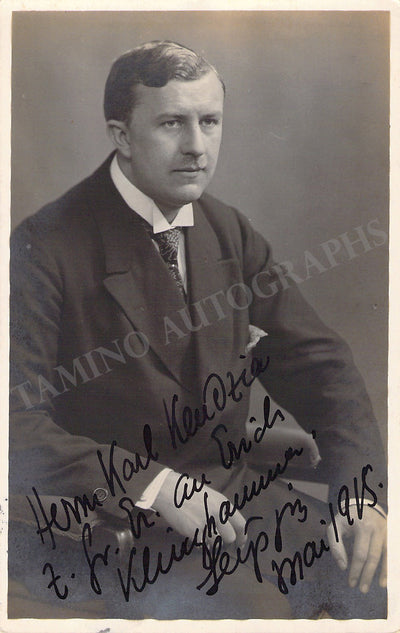 KLINGHAMMER, Erich