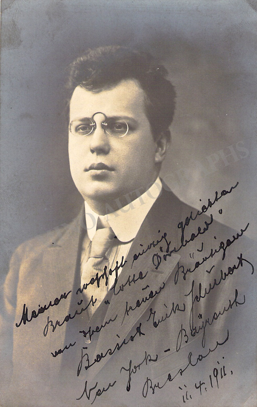 SCHUBERT Erik Tamino Autographs schubert-erik-tamino-autographs