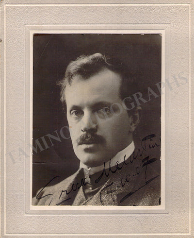 Melartin, Erkki - Signed Photograph 1907