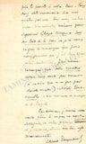 Raynaud, Ernest - Autograph Letter Signed