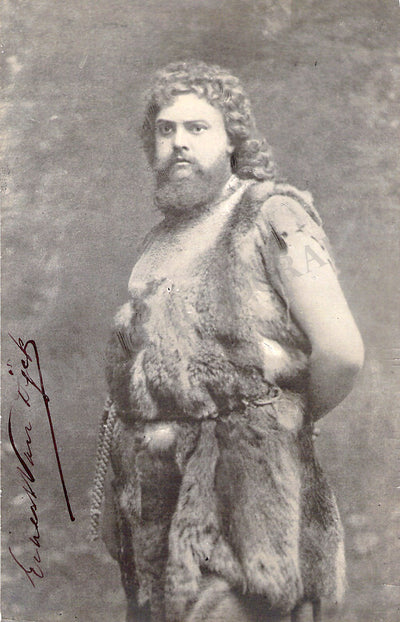 Van Dyck, Ernest - Signed Photograph as Siegfried