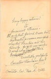 Schumann-Heink, Ernestine - Autograph Letter Signed + Signed Program