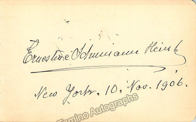 Signed Album Page (1906) & Photo