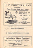 Schumann-Heink, Ernestine - Signed Program Colombus 1919