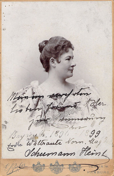 As herself 1899