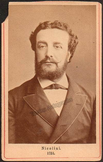 Nicolini, Ernesto - Vintage CDV