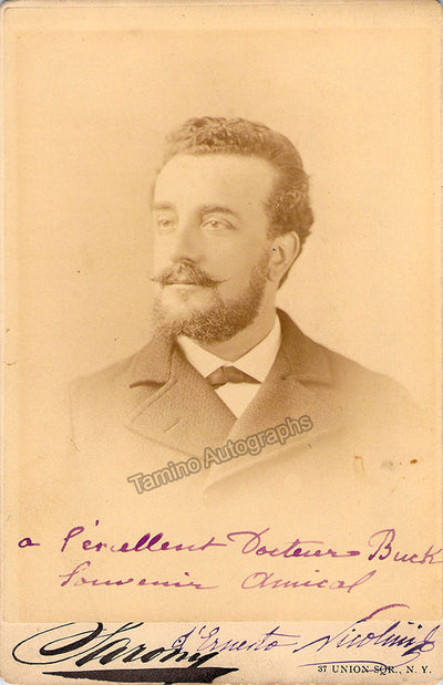 Nicolini, Ernesto - Vintage Signed Photograph