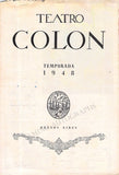 Valasek, Erno - Signed Concert Program Teatro Colon Buenos Aires 1948