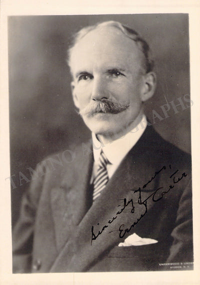 Carter, Ernst - Signed Photograph