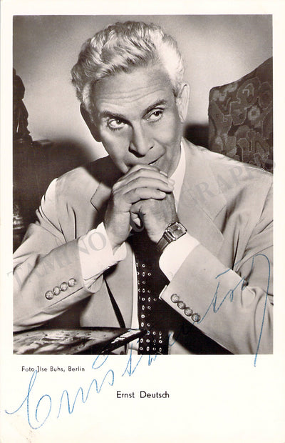 Deutsch, Ernst - Signed Photograph