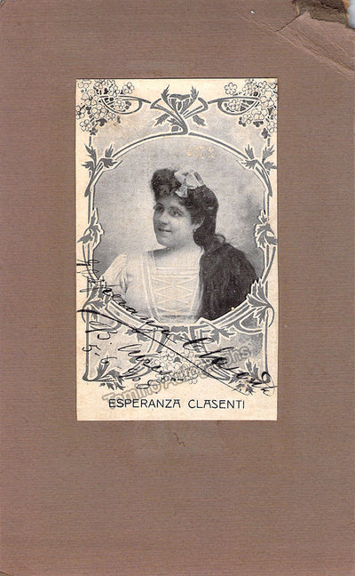 Clasenti, Esperanza - Signed Photograph