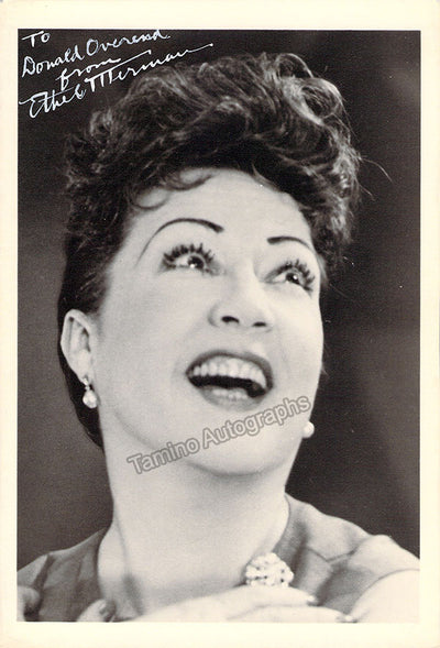 Merman, Ethel - Signed Photograph
