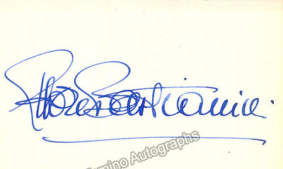 Bastianini, Ettore - Signed Card