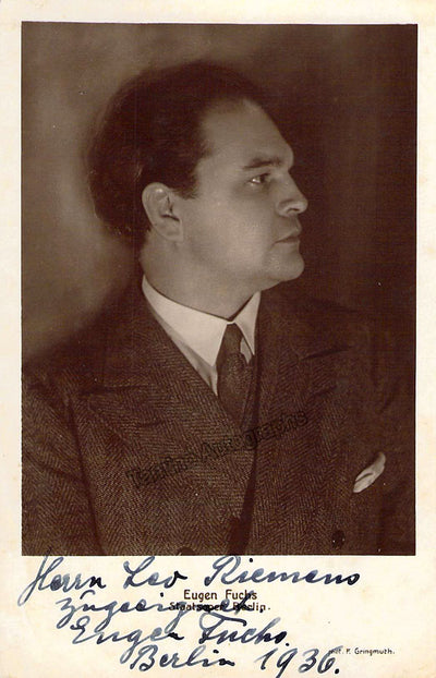 FUCHS, Eugen