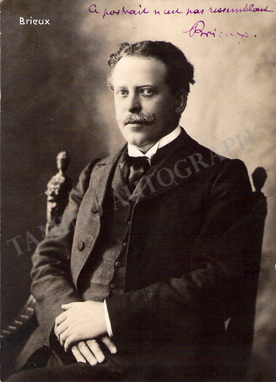 Brieux, Eugene - Signed Photograph