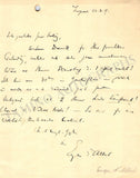 D'Albert, Eugene - Set of 2 Autograph Letters Signed