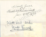 Vintage Opera Signers - Lot of Signed Album Pages