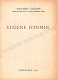 Istomin, Eugene - Concert Program Buenos Aires 1957