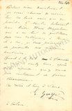 Ysaye, Eugene - Autograph Letter Signed