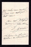 Garcia, Eugenia - Set of 4 Autograph Letters Signed